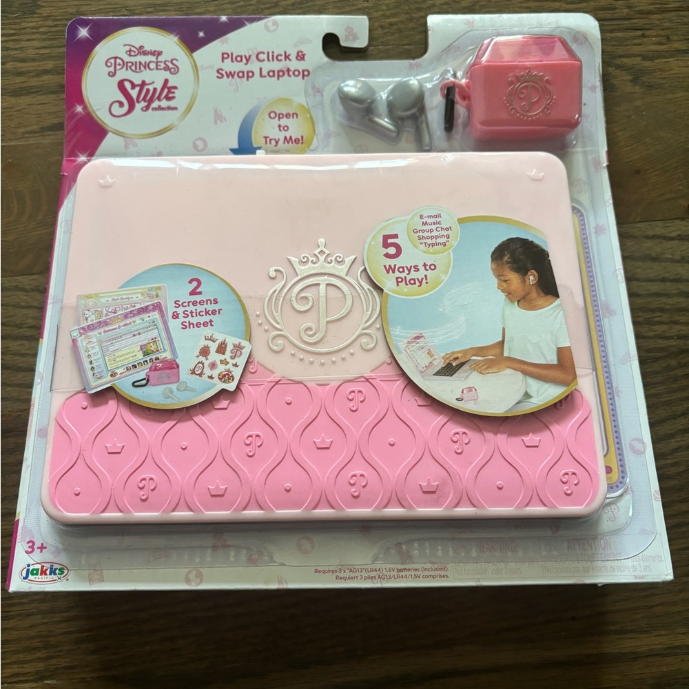 Disney Princess play click & swap lap top
